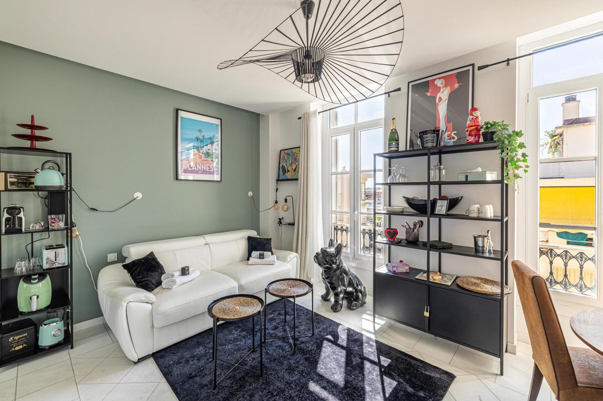 Private - Small Studio For Two At 5 Minutes From Croisette Cannes Buitenkant foto